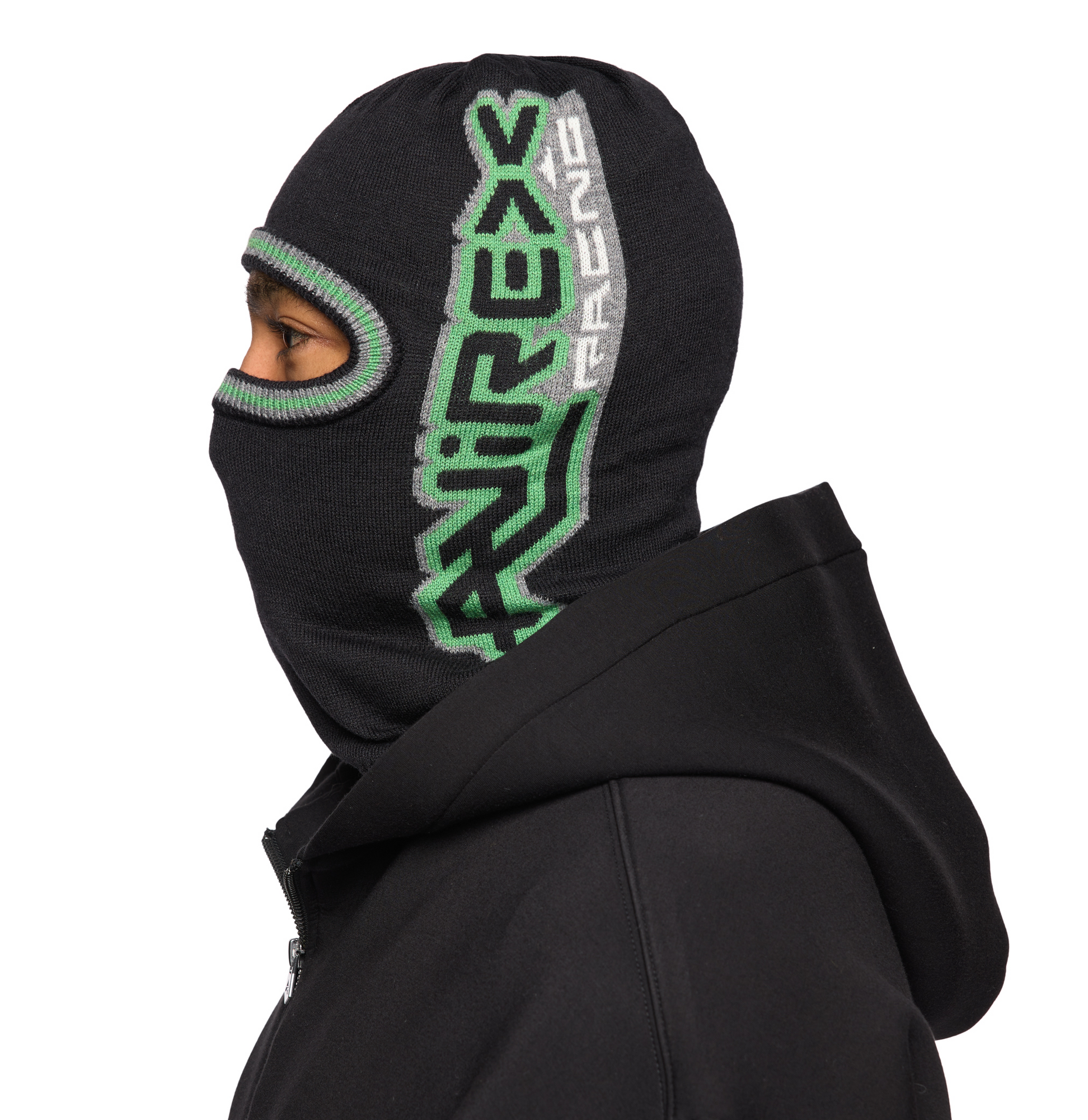 Racer Balaclava | Black Green