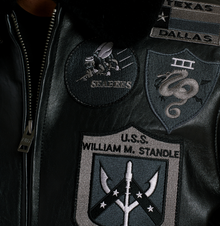 The G-1 Flight Jacket | Jet Black
