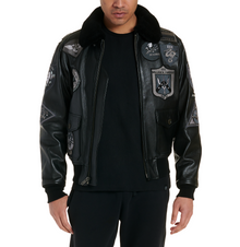 The G-1 Flight Jacket | Jet Black