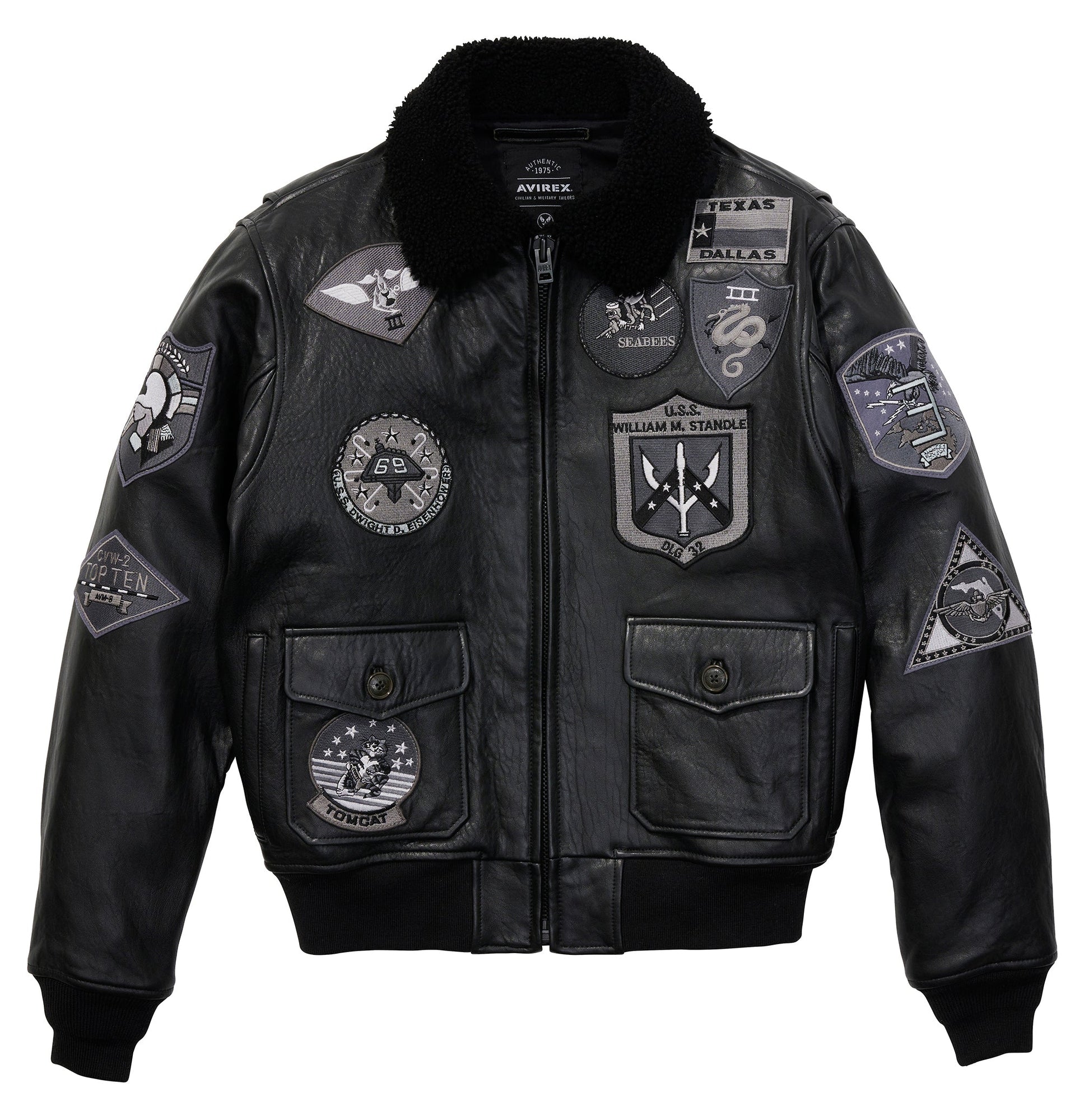 The G-1 Flight Jacket | Jet Black