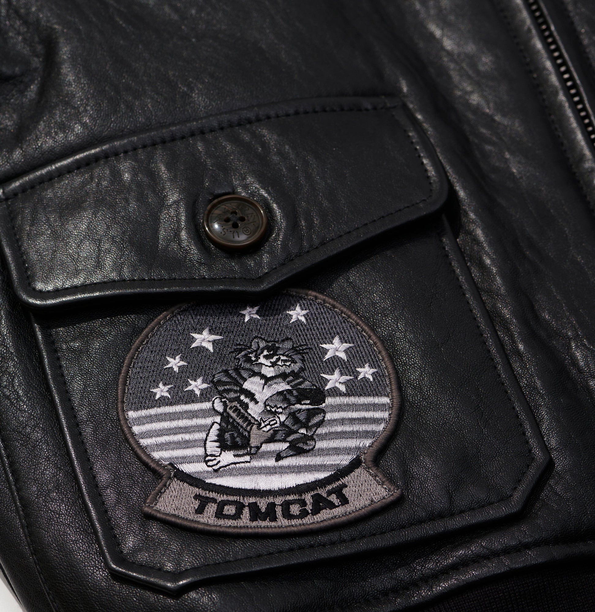 The G-1 Flight Jacket | Jet Black
