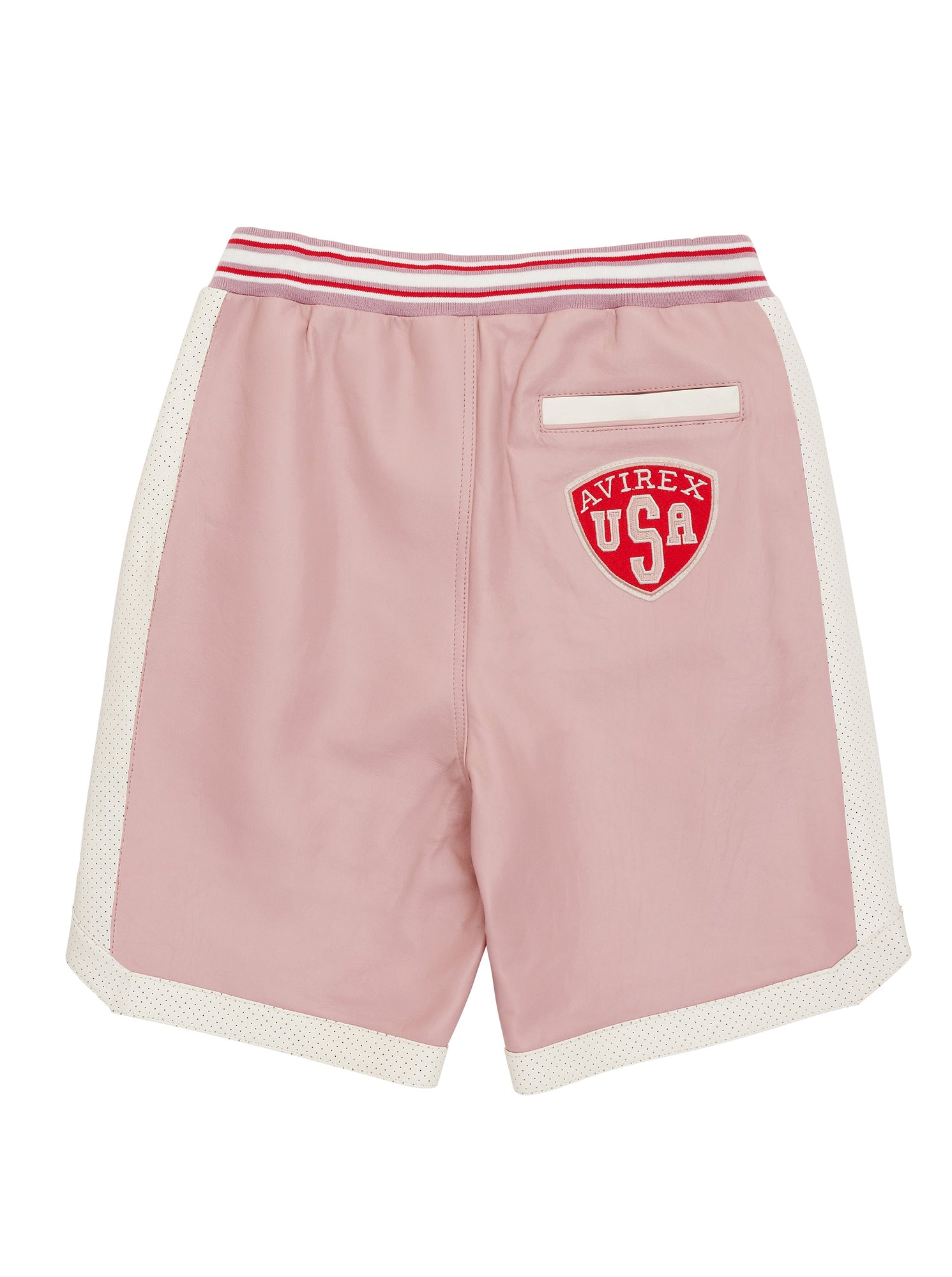 Script Usa Varsity Short | Pale Mauve