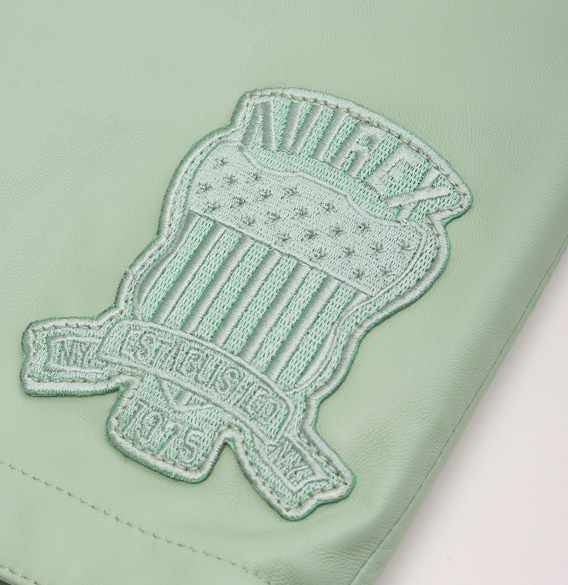 Nappa Leather Short | Seafoam
