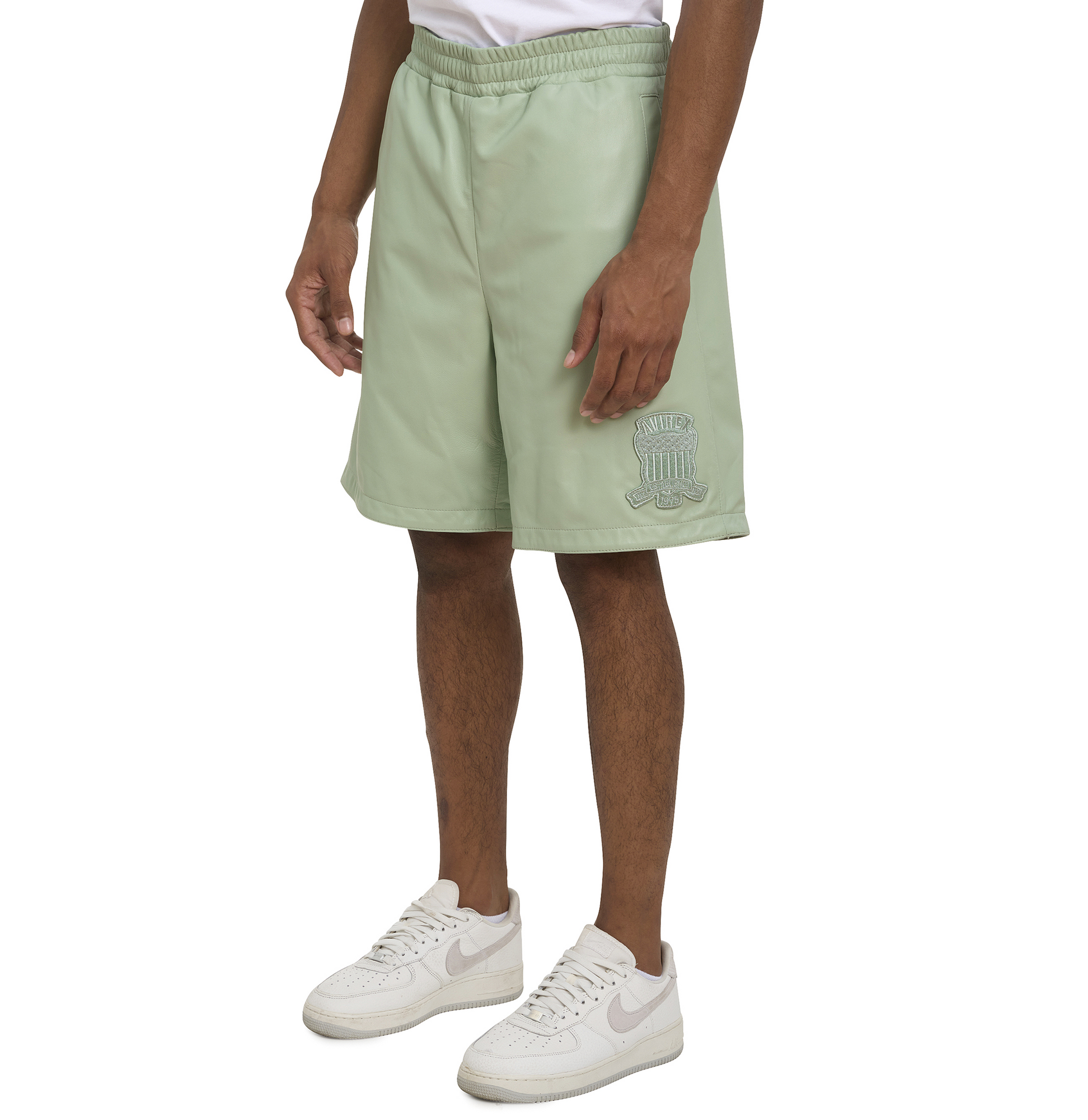 Nappa Leather Short | Seafoam
