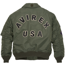 Cwu Satin Flight Jacket | Flight Green