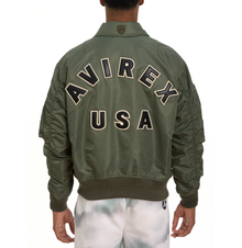 Cwu Satin Flight Jacket | Flight Green