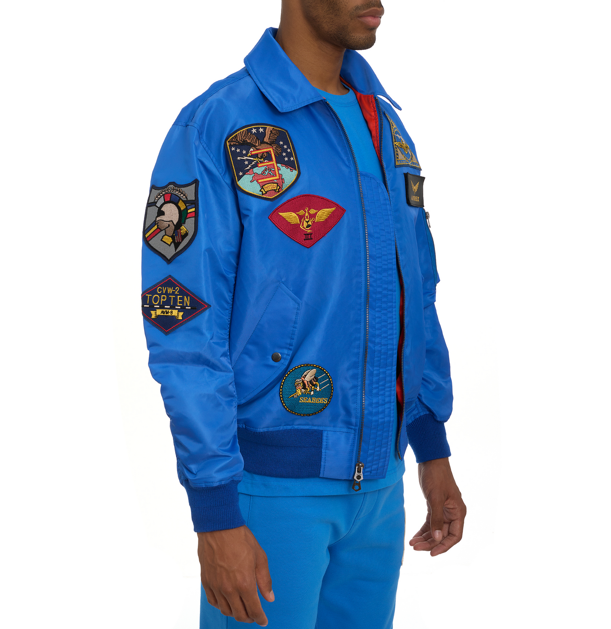 Cwu Satin Flight Jacket | Super Sonic