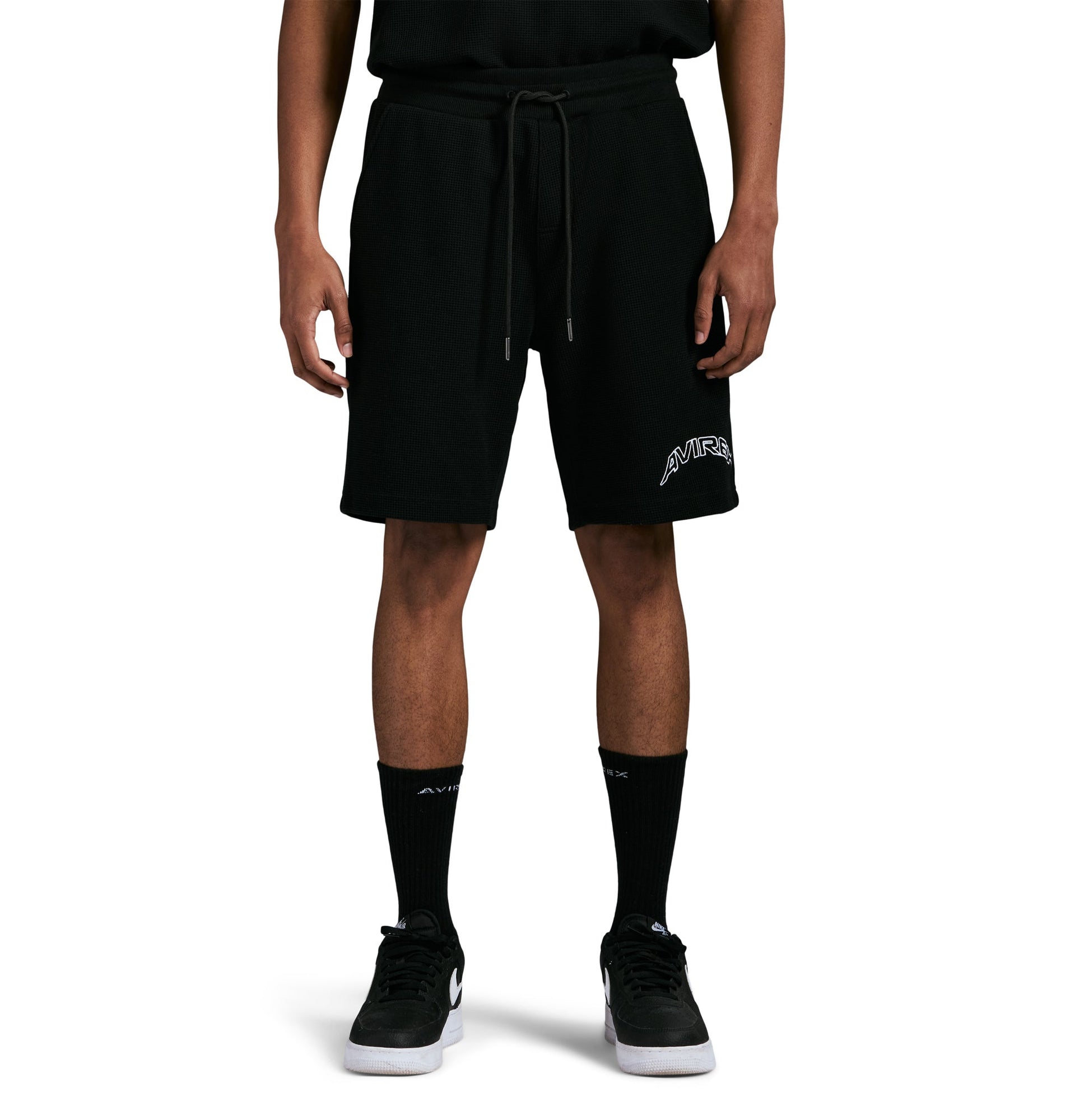 Tennis Waffle Short | Black