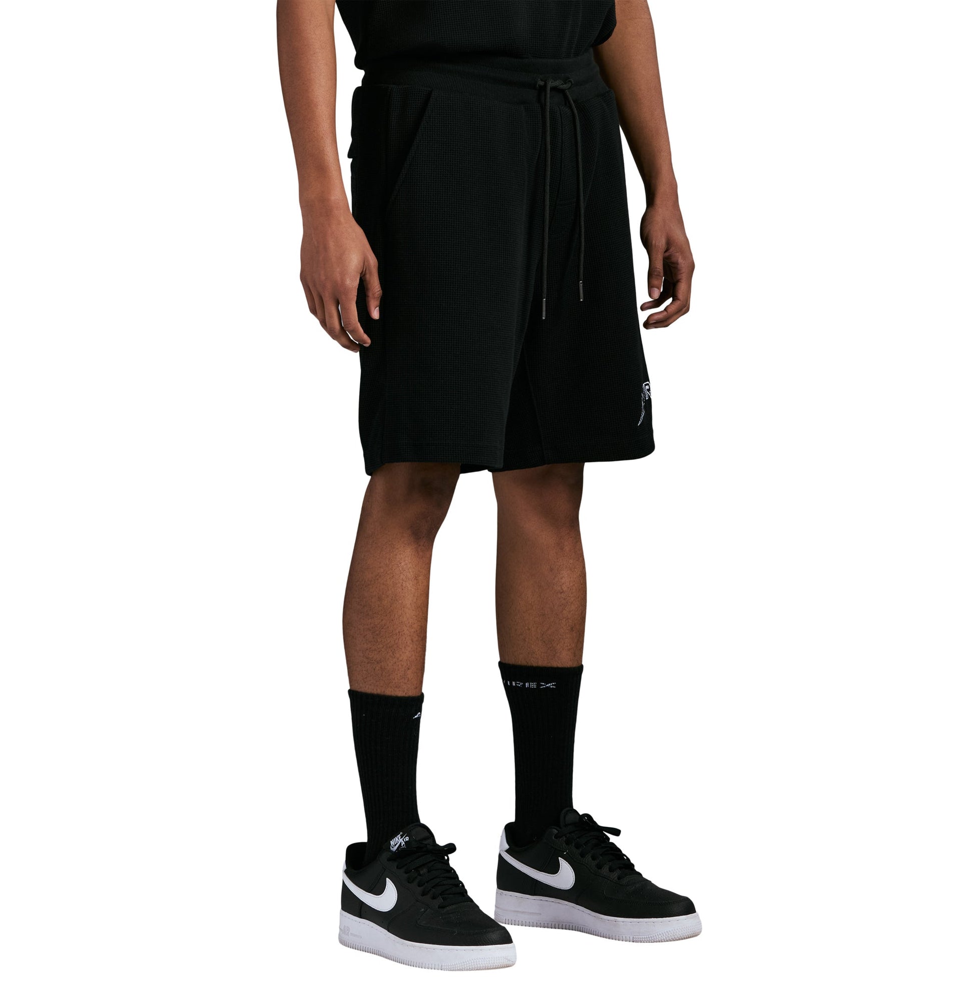 Tennis Waffle Short | Black