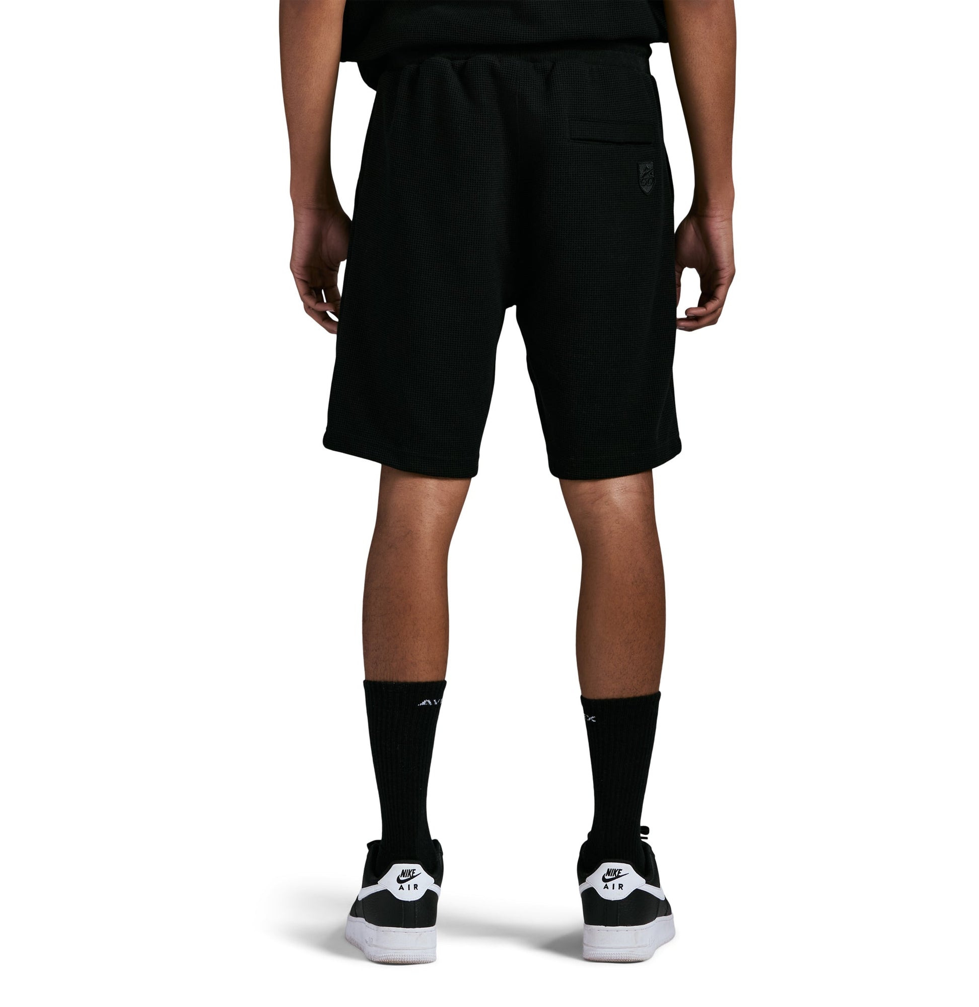 Tennis Waffle Short | Black