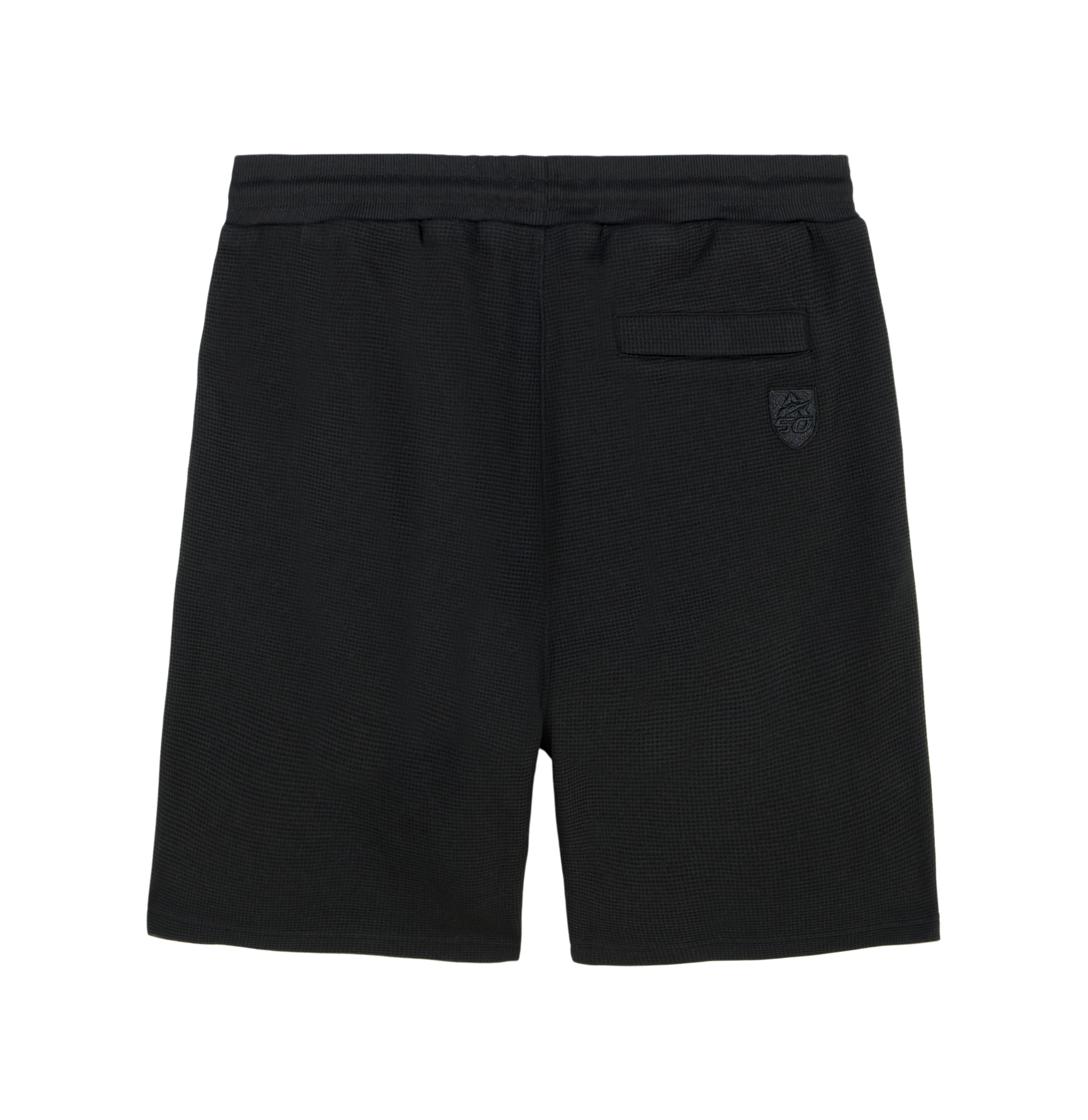 Tennis Waffle Short | Black