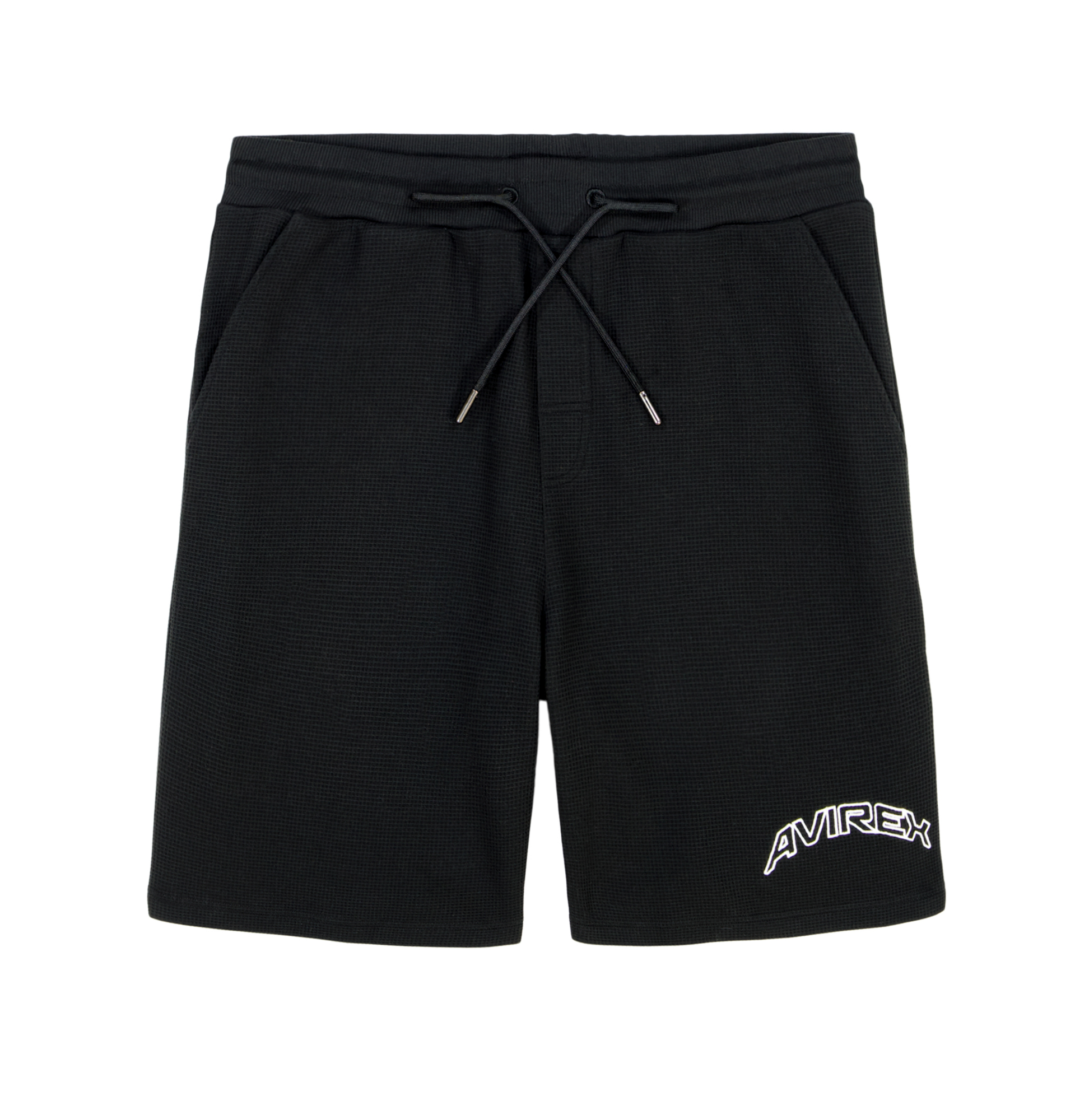 Tennis Waffle Short | Black