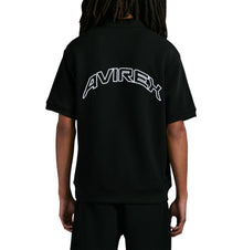 Tennis Waffle Polo | Black