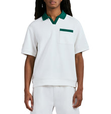 Tennis Waffle Polo | Snow White