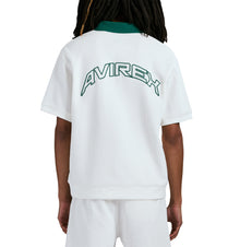 Tennis Waffle Polo | Snow White
