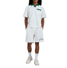 Tennis Waffle Polo | Snow White