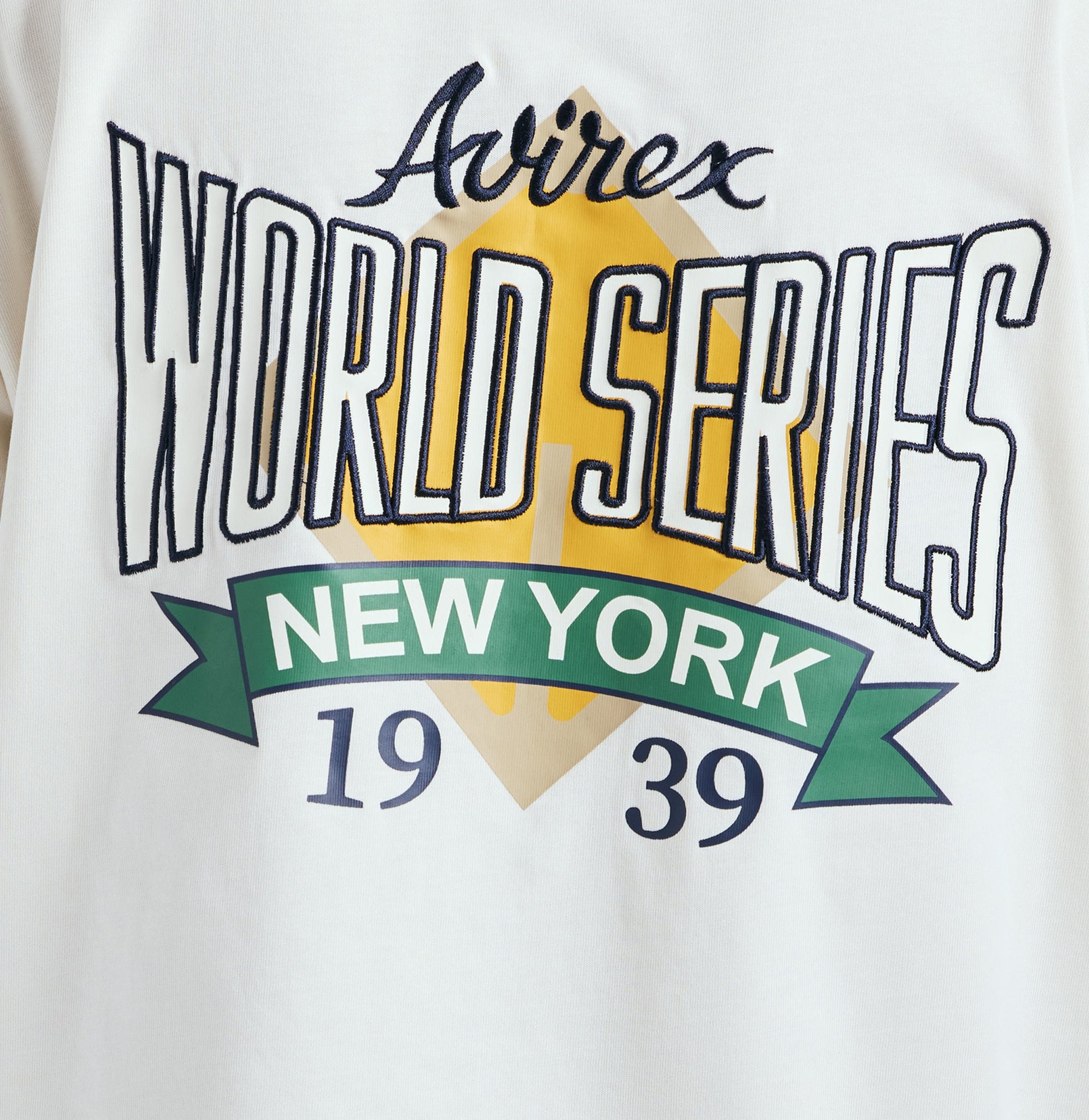 World Series Tee | Ecru