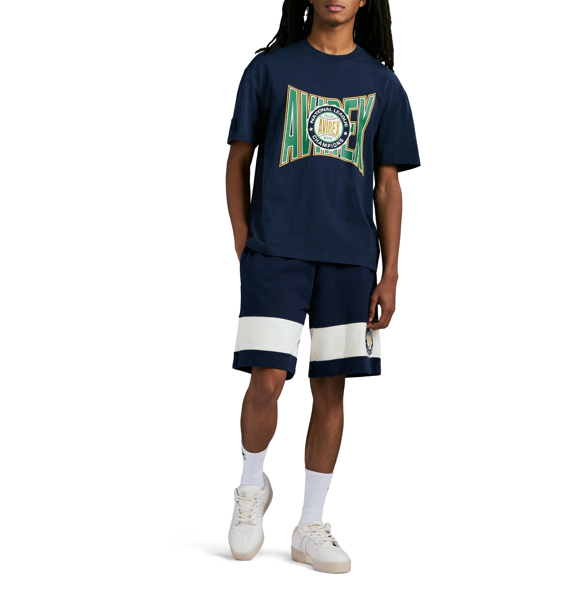 National League Tee | Navy Blue