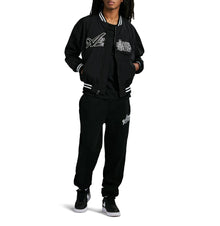 Script Nylon Jacket | Black
