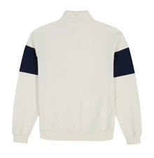 Mock Neck Sweatshirt | Ecru