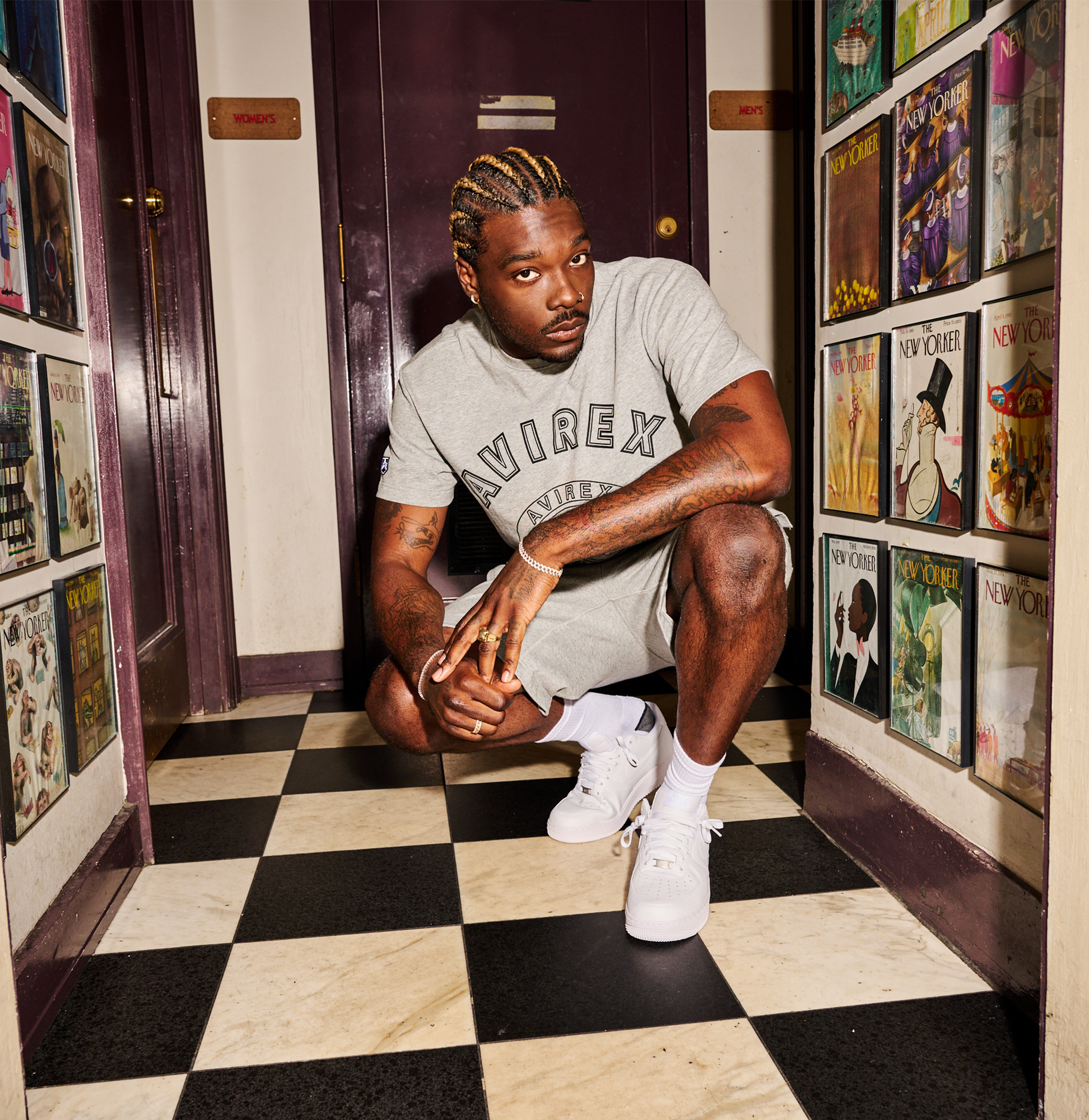 Stadium Tee | Heather Grey