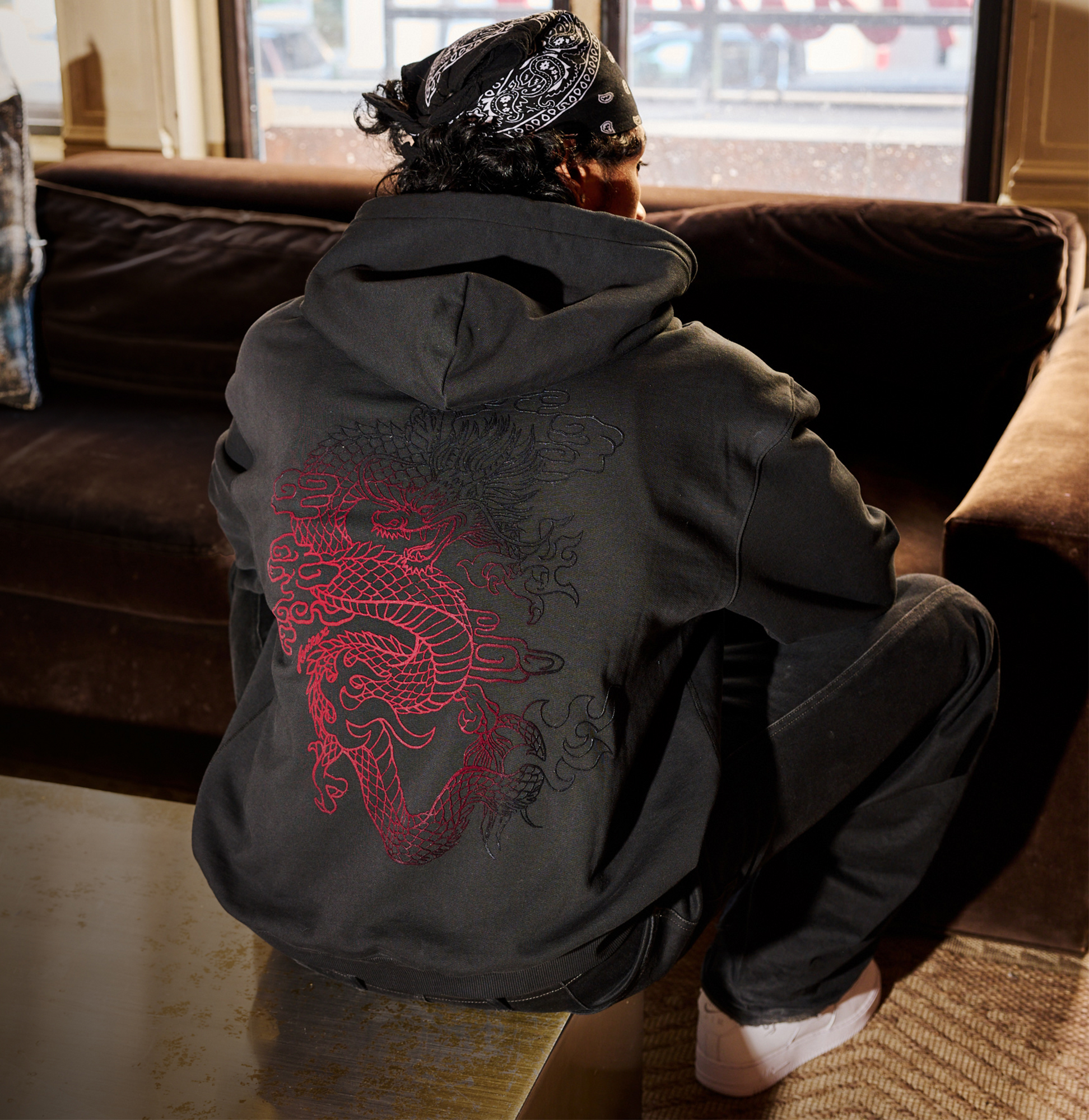 Dragon Hoodie | Black