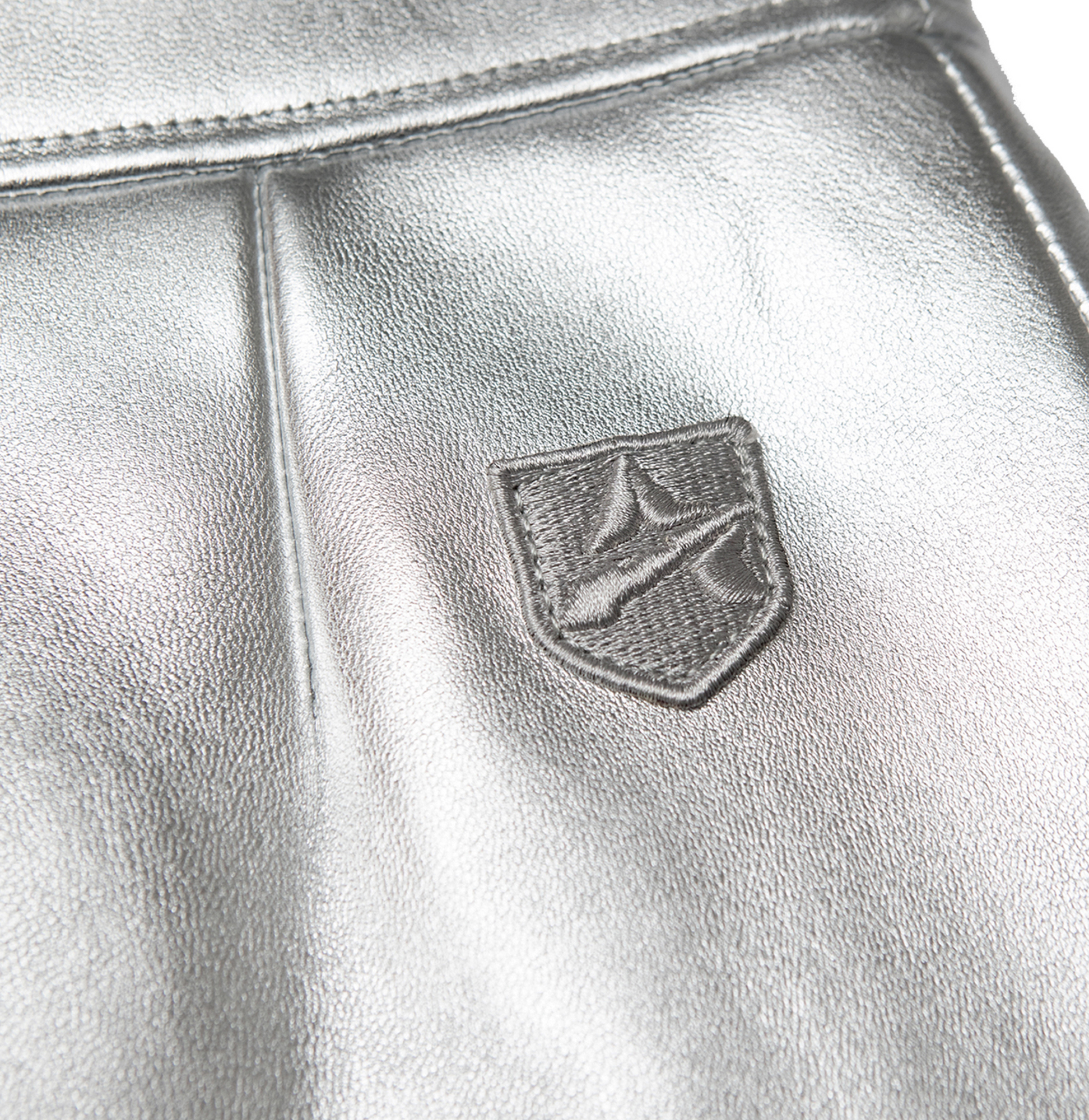 Metallic Skirt | Silver