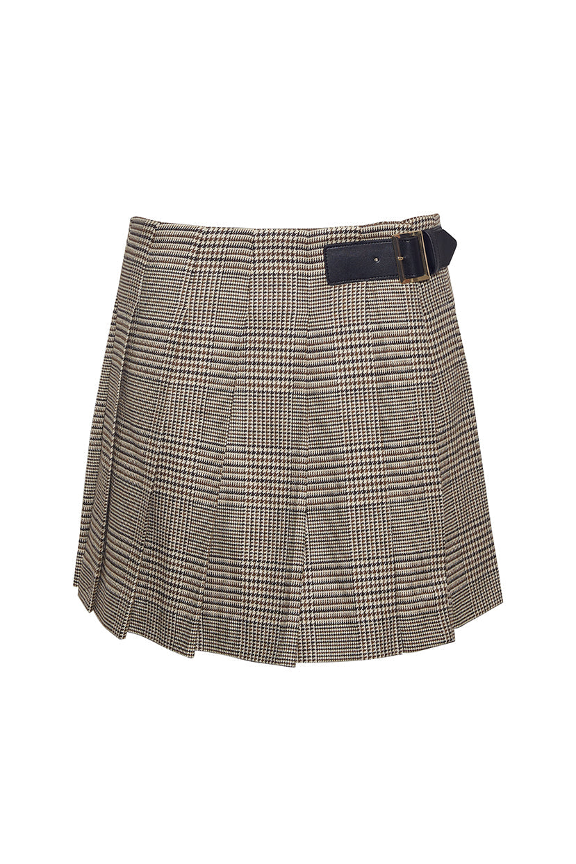 Abbey Skirt | Glen Hound Plaid