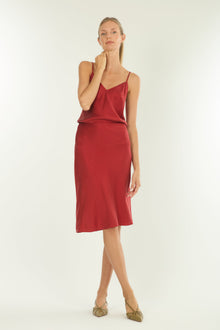 Adina Cami Top | Orange Red
