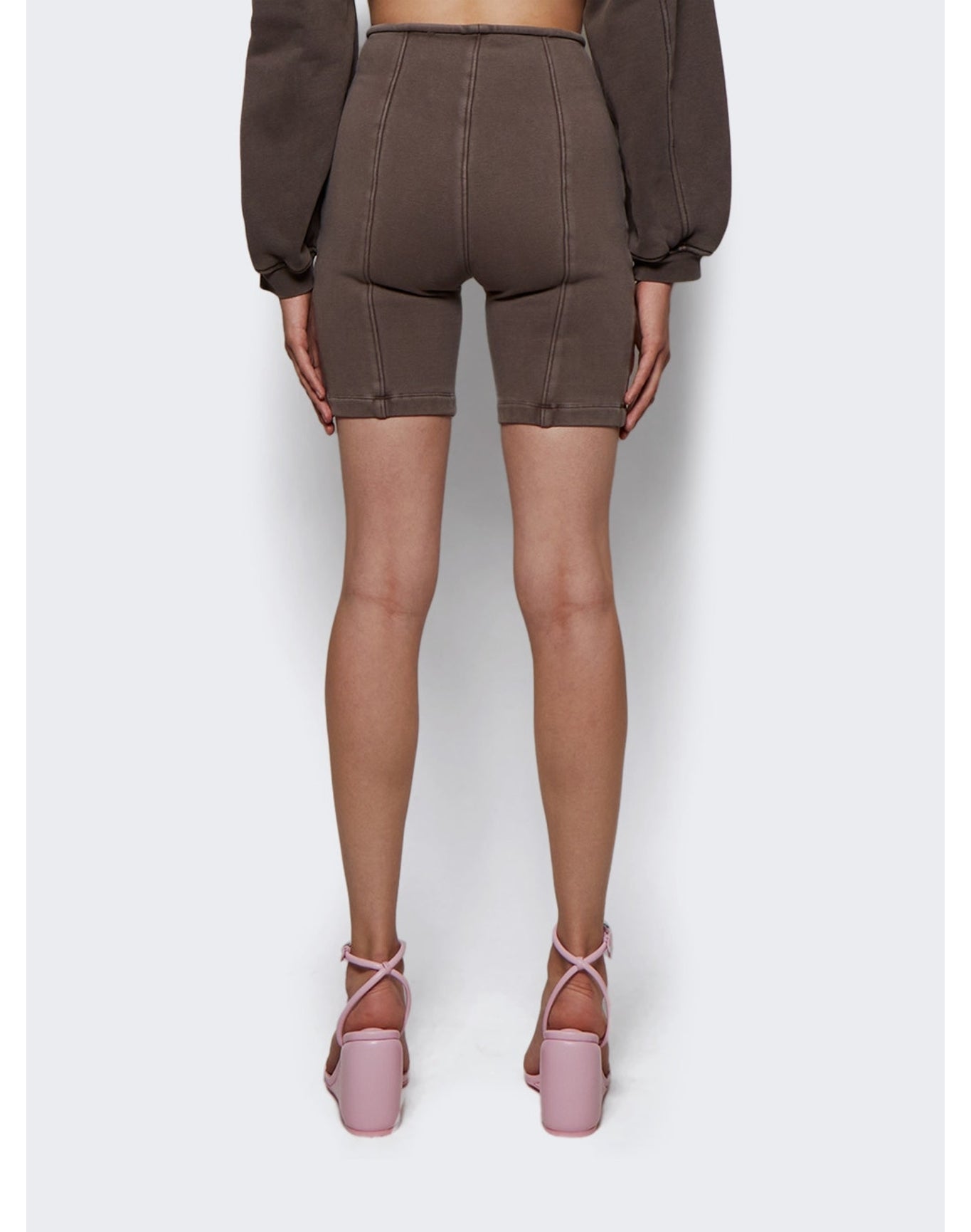 Alexander Wang | Women | Fitted Bike Short | Washed Cola