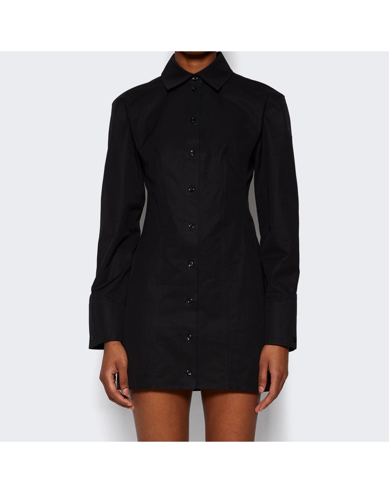 Alexander Wang | Women | Mini Shirtdress | Black