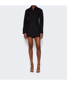 Alexander Wang | Women | Mini Shirtdress | Black