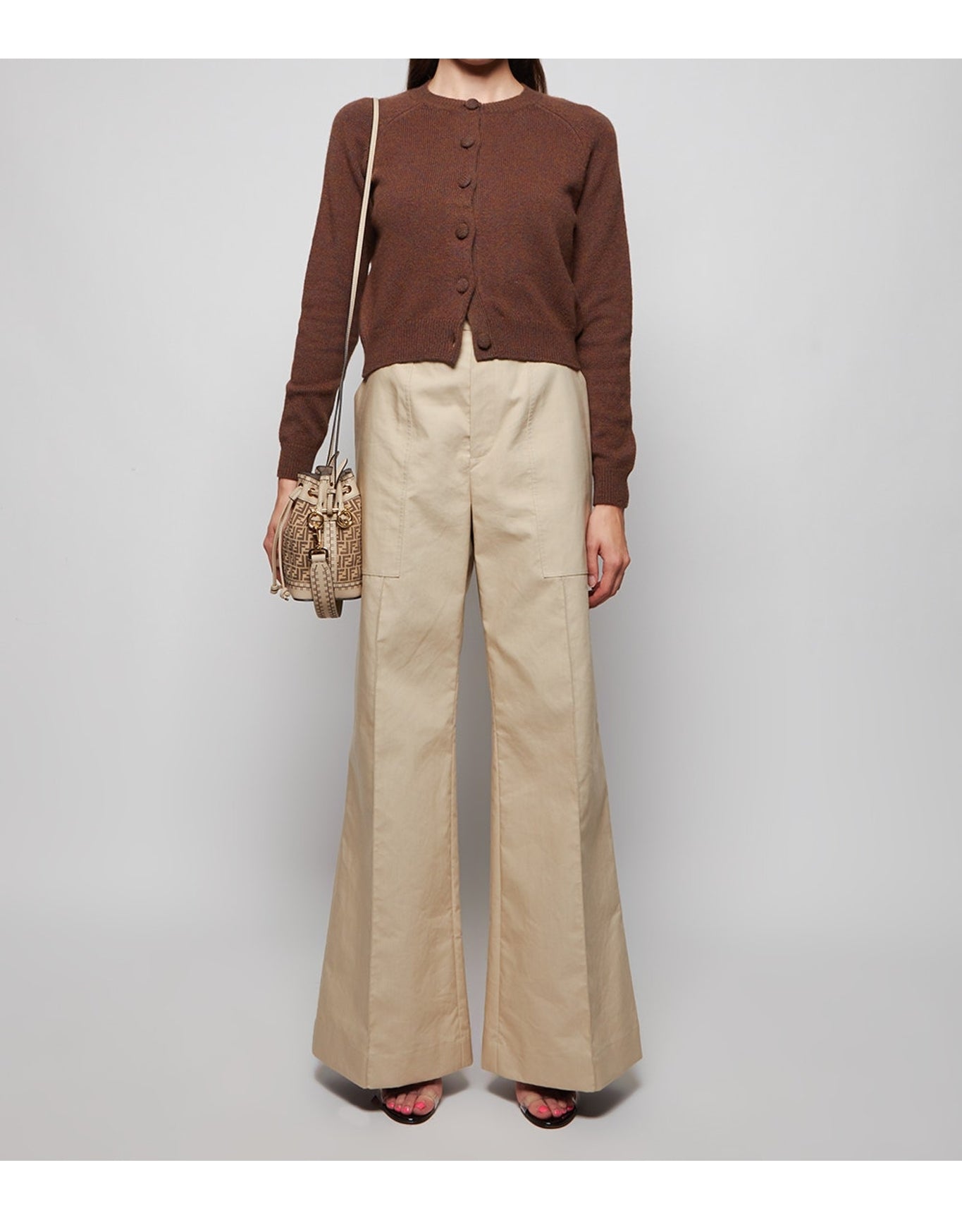 Alexandra Golovanoff | Women | Bracach Cashmere Top | Brown
