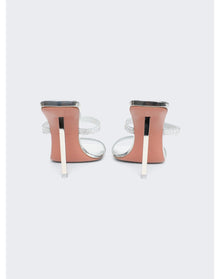 Amina Muaddi | Women | Rih Slipper | Silver
