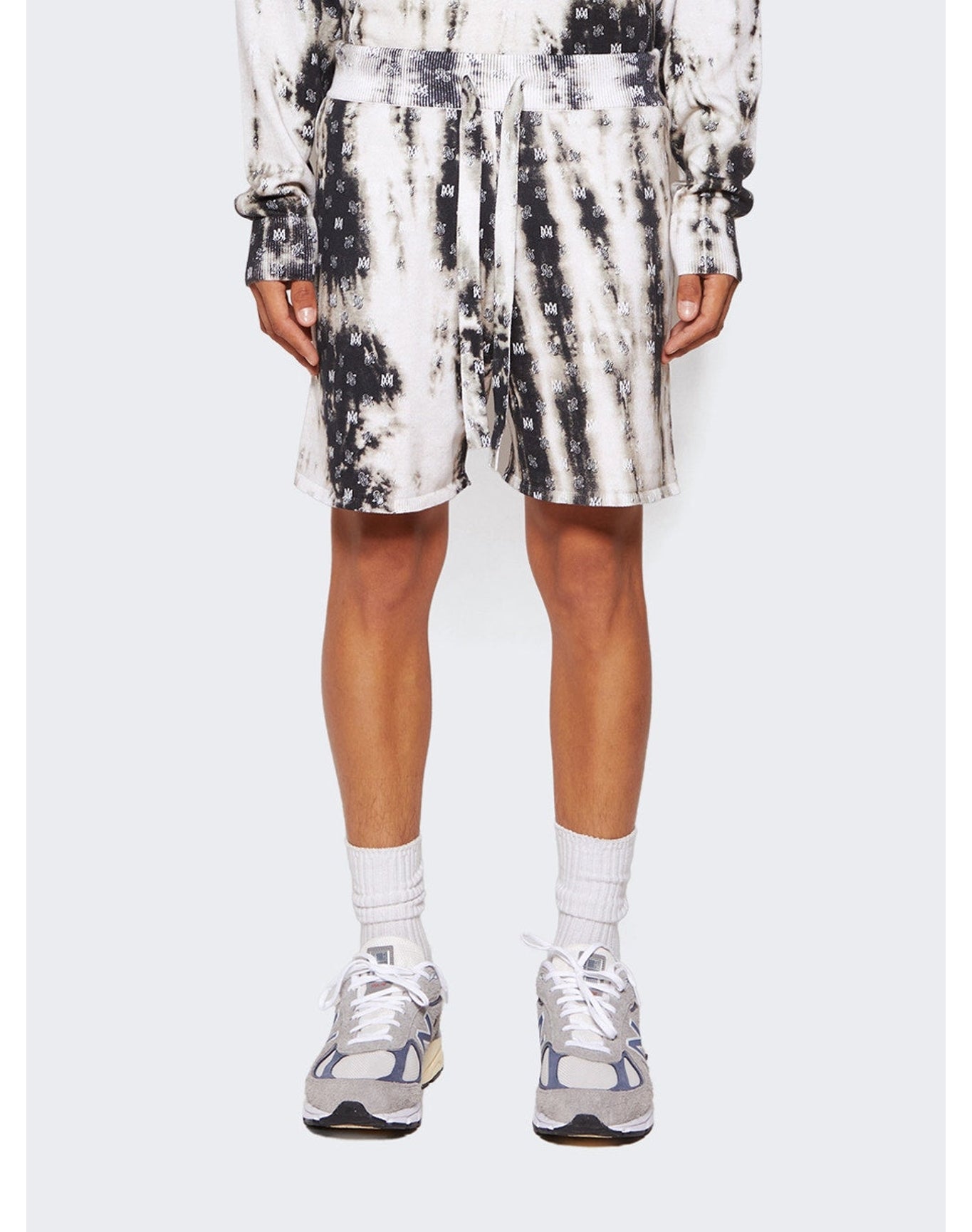Amiri | Men | Bleached Ma Paisley Short | Black