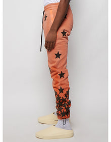 Amiri | Men | Chemist Star Sweatpant | Orange x Black