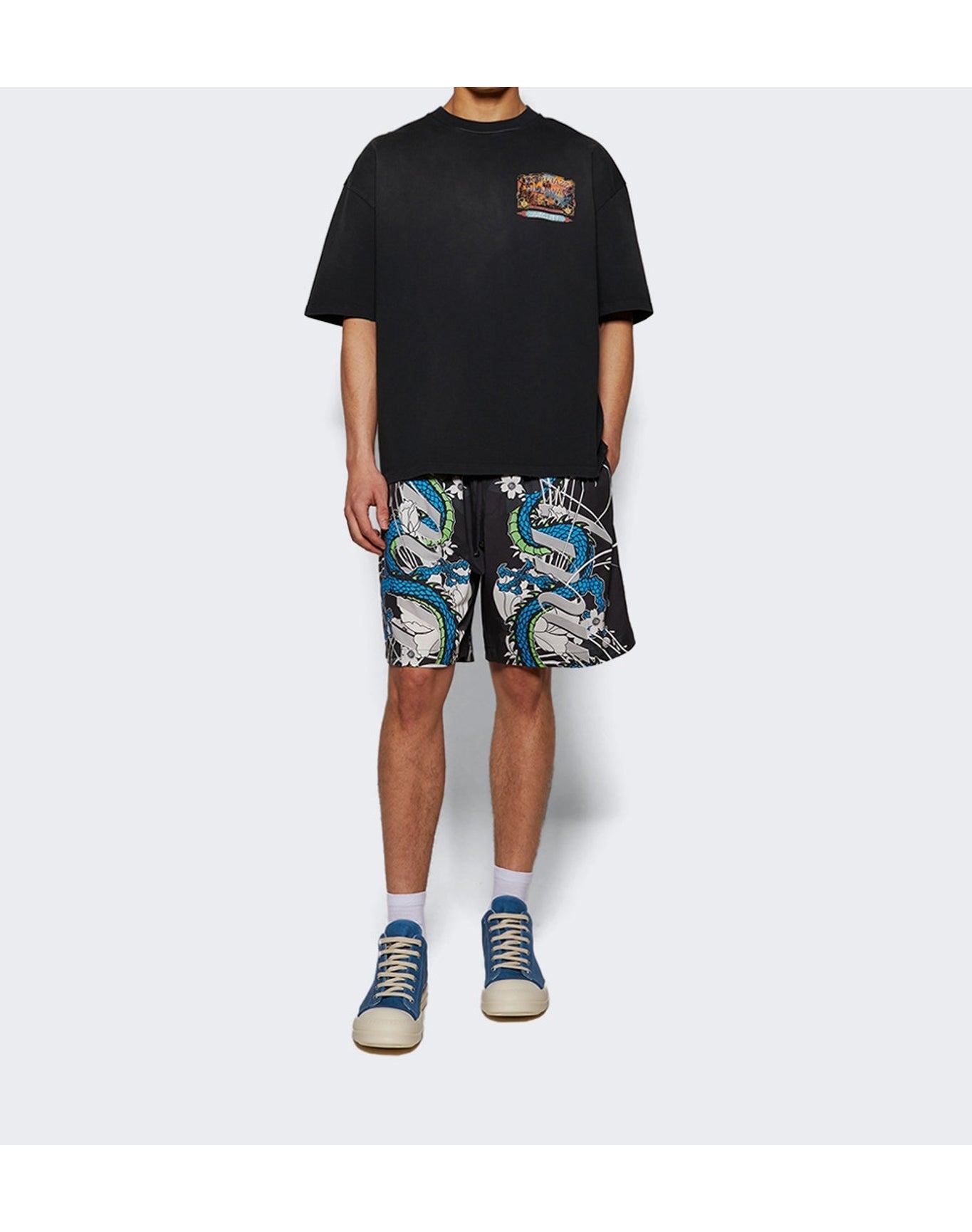 Amiri | Men | Dragon Short | Black