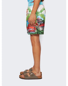 Amiri | Men | Eden Rock Silk Short | Multicolor