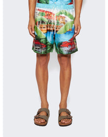 Amiri | Men | Eden Rock Silk Short | Multicolor