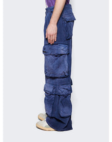 Amiri | Men | Jacquard Utility Pants | Blue