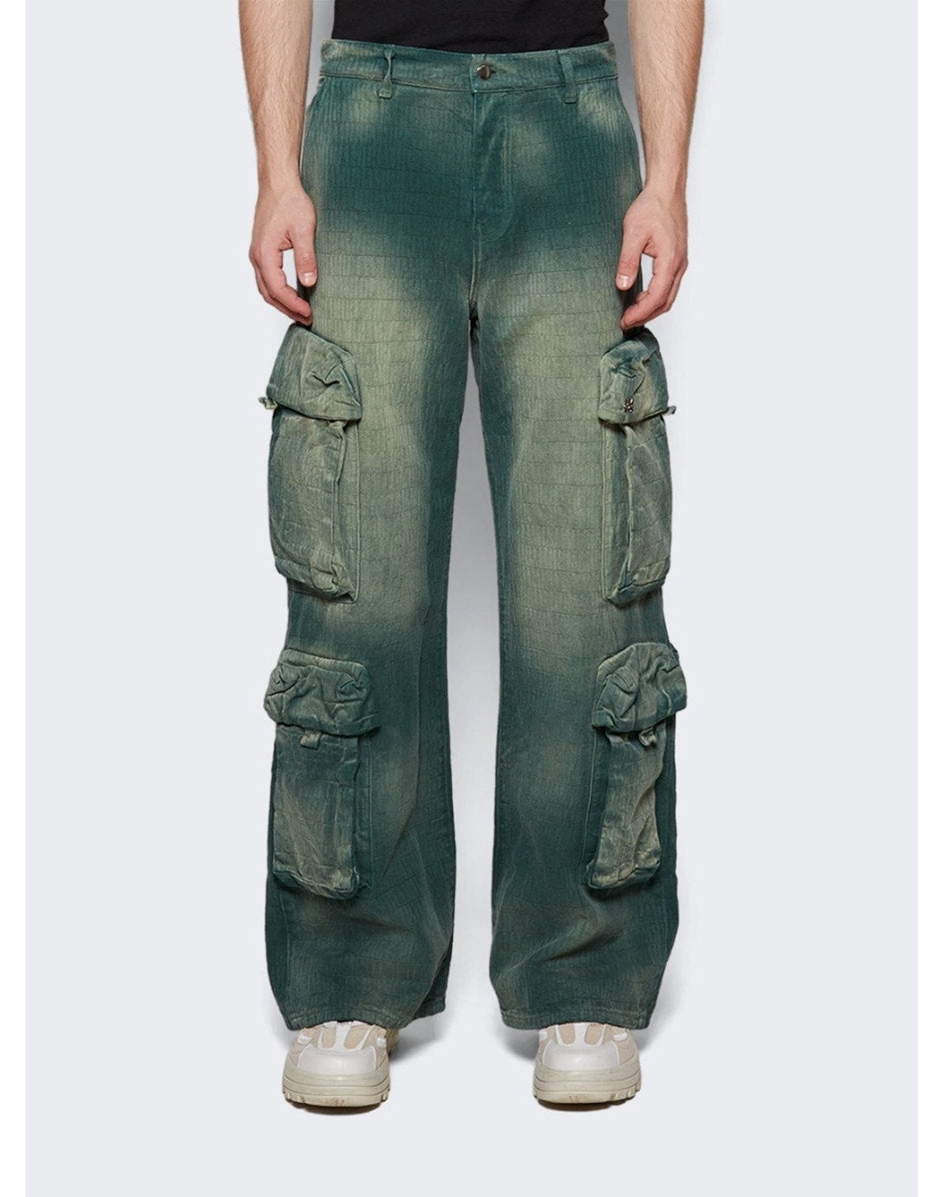 Amiri | Men | Jacquard Utility Pants | Green