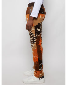 Amiri | Men | Tie Dye Track Pant | Orange x Black