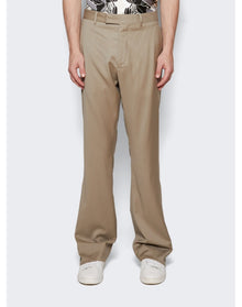 Amiri | Men | Wool Kick Flare Pant | Khaki