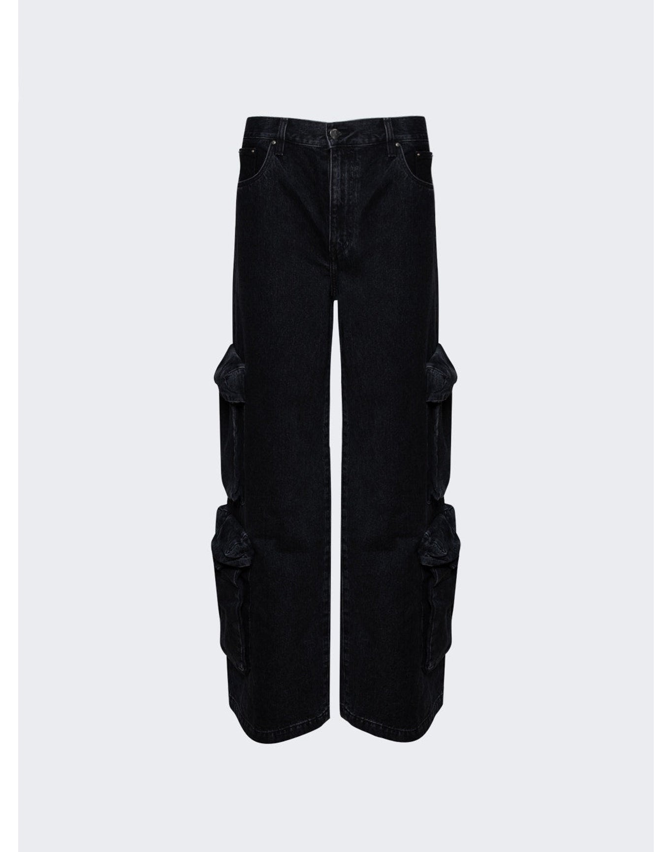 Amiri | Women | Baggy Cargo Jean | River Indigo
