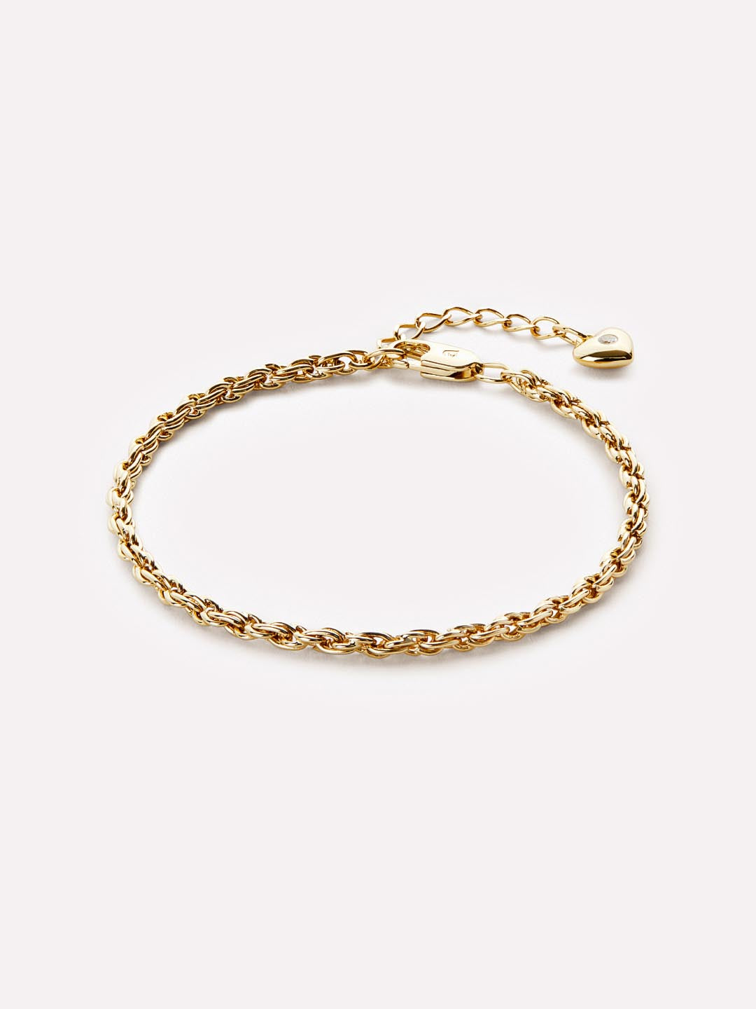 Lisa Twisted Chain Bracelet | 14K Gold on Brass