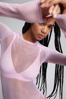 Fete Long Sleeve Top | Lilac