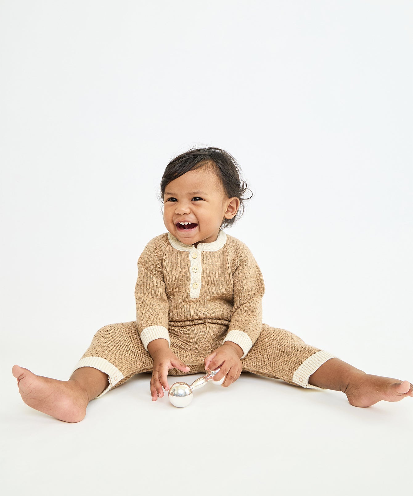Kids Unisex | Archie Jumpsuit | White/Neutral