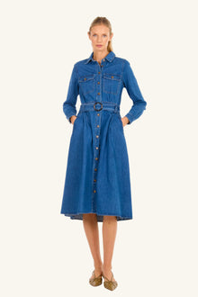 Arrowleigh Dress | Denim Garment Wash