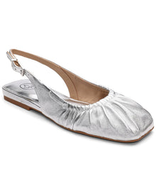 Ash | Womens | Bibi Leather Slingback | Silver
