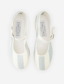 Womens | Drogheria Crivellini for Attersee - The Mary Janes | Sky Stripe